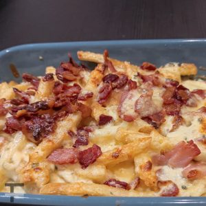 Bacon cheese fries recipe receta